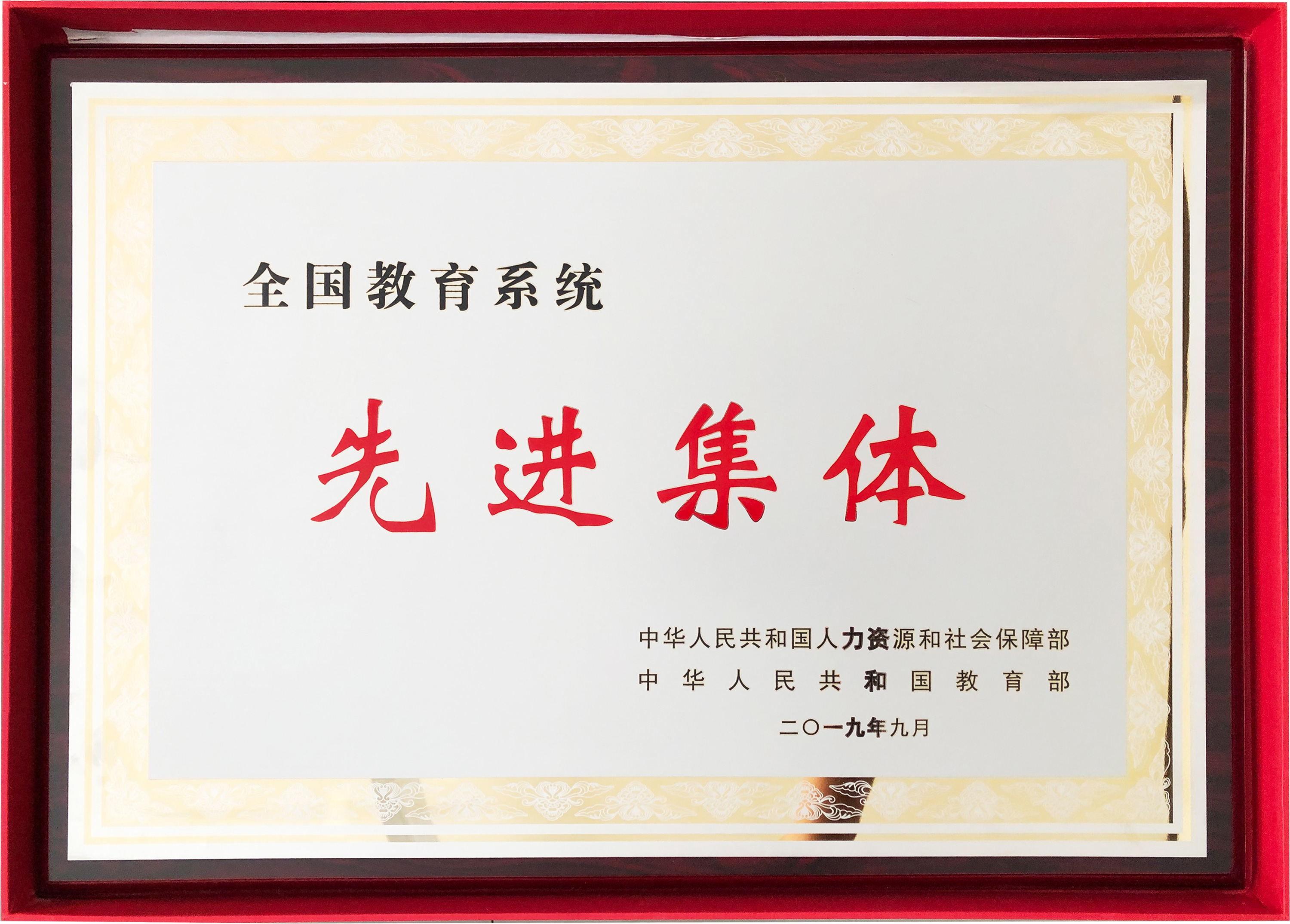 2019先进集体
